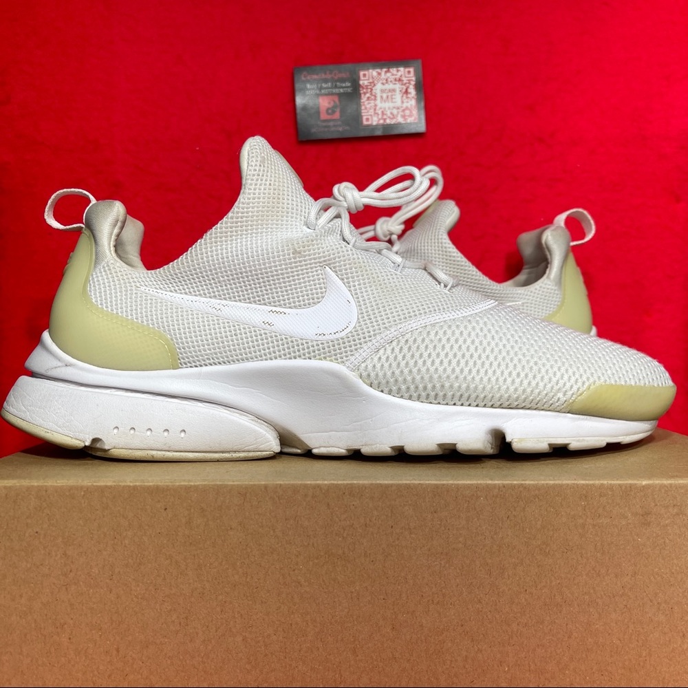 Size 11.5 - Nike Air Presto Fly Triple White 2017